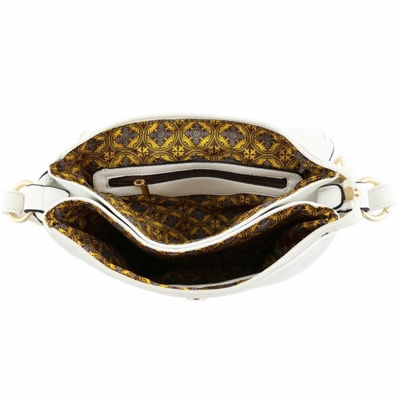 Double Compartment Large Flapover Crossbody Bag - Picture 5 of 5